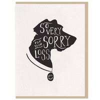 Dog Sympathy Card