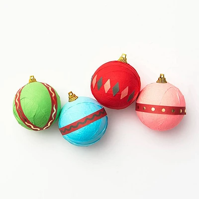 Colorful Ornament Surprise Balls