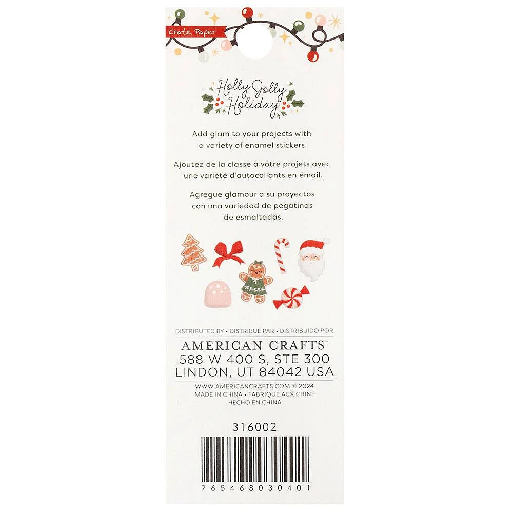 Holly Jolly Holiday Stickers