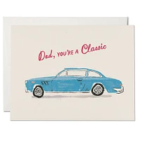 Classic Car Father's Day Card