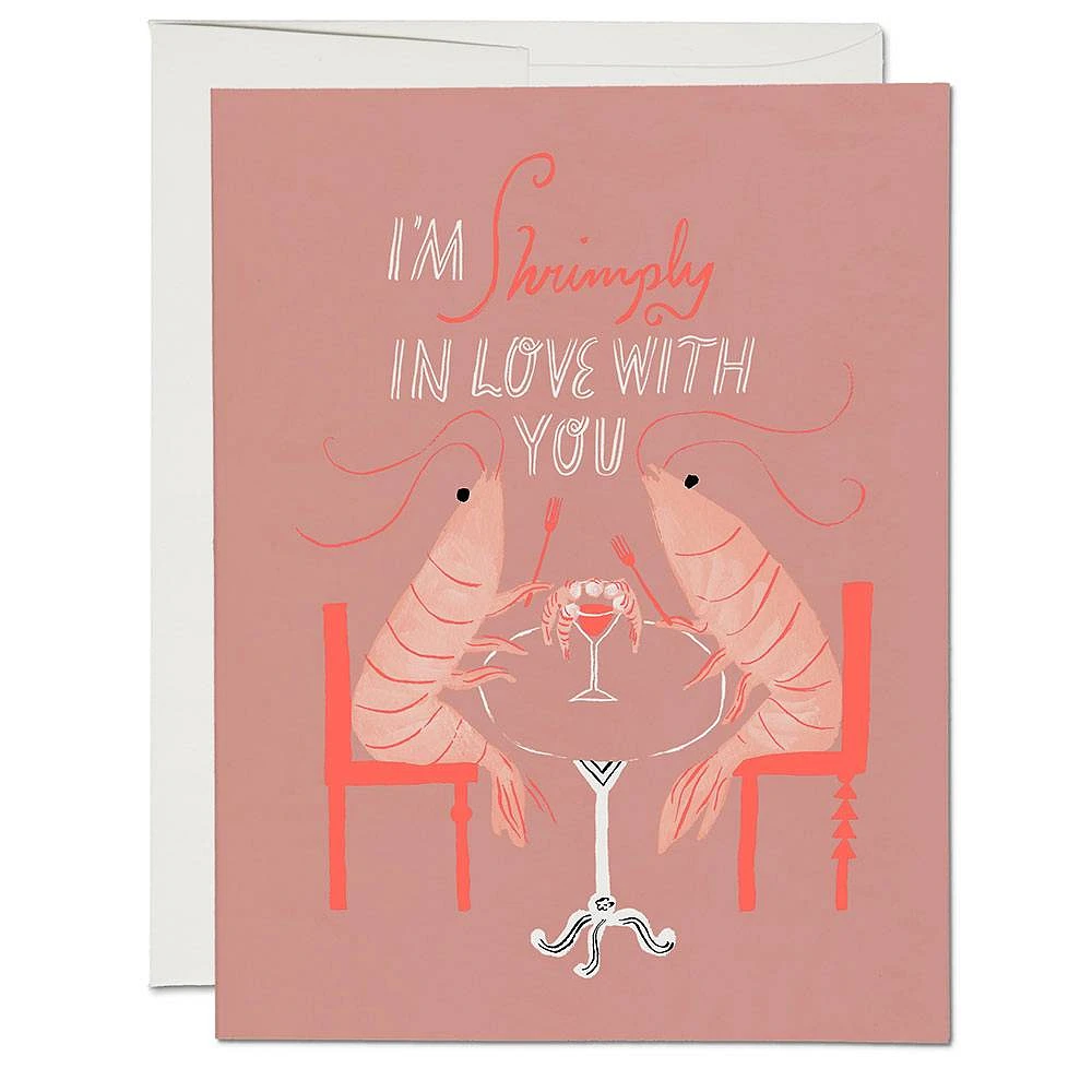 Shrimply Love Card