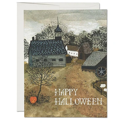 Sleepy Hollow House Halloween Card