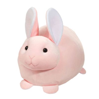 Large Pink Macaroon Bunny Plush