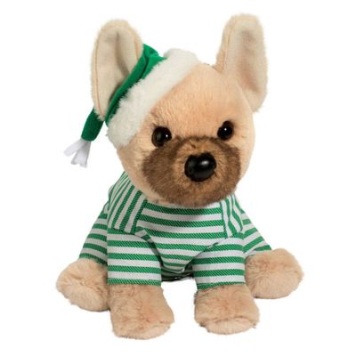 Holiday French Bulldog Plush