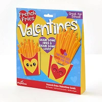 French Fries Boxed Valentine Cards