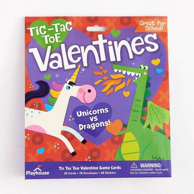 Dragons and Unicorns Valentine Card Set