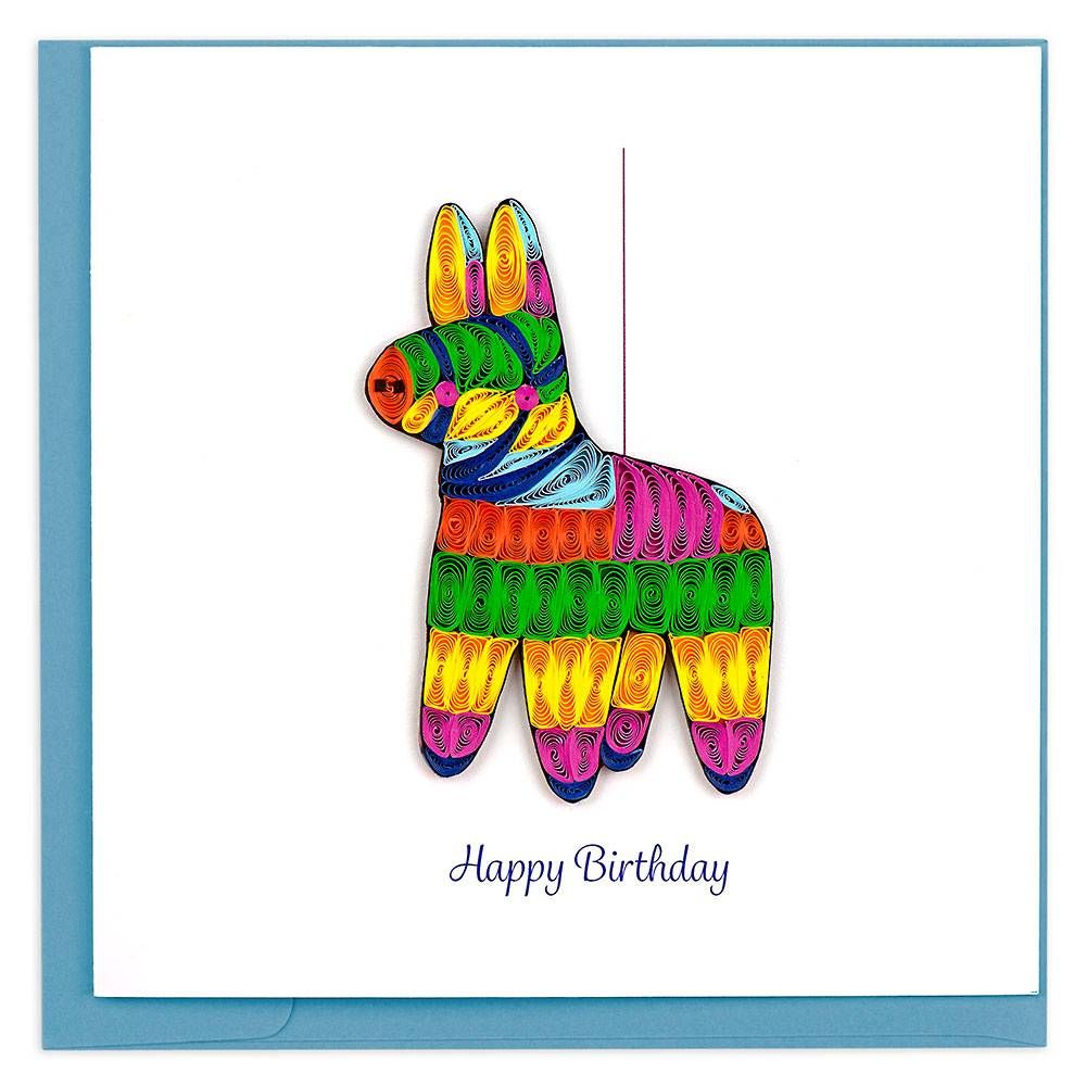 Pinata Birthday Card