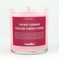 Unless There Is Wine Candle