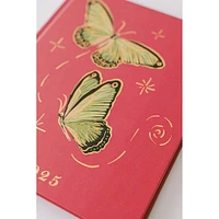 2025 Starry Butterflies 12-Month Weekly Large Bound Planner