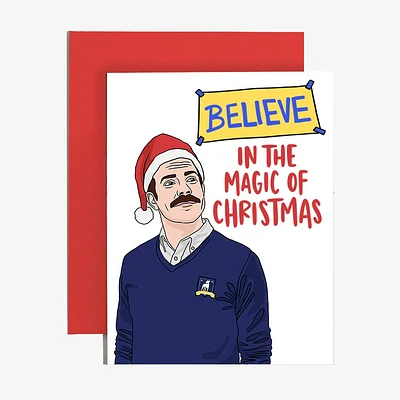 Believe in Magic Holiday Card