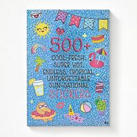 Holographic Summer Sticker Book