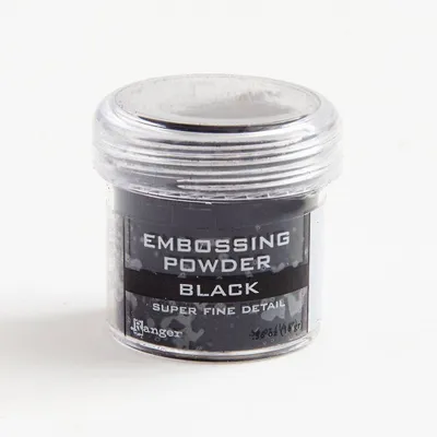 Black Embossing Powder