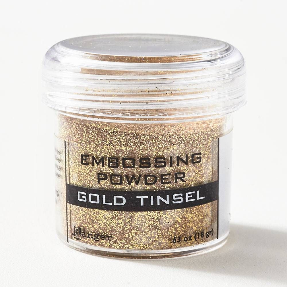 gold embossing powder