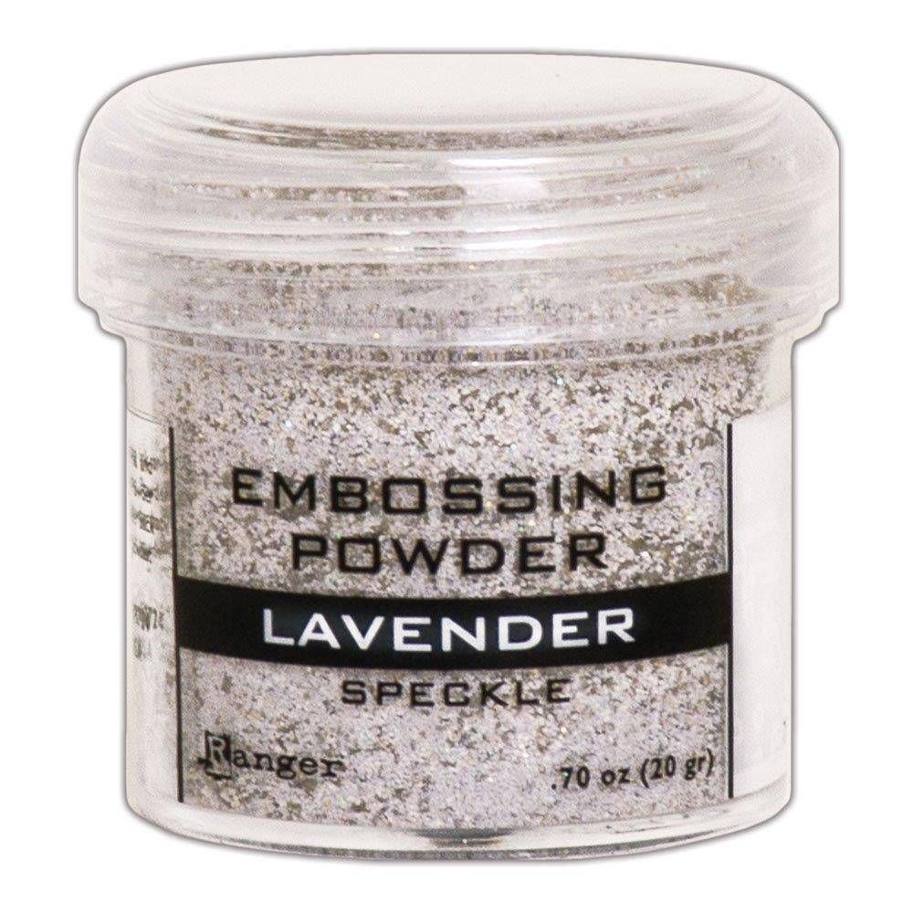 Lavender Speckle Embossing Powder