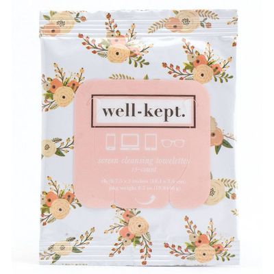 Blush Floral Tech Wipes