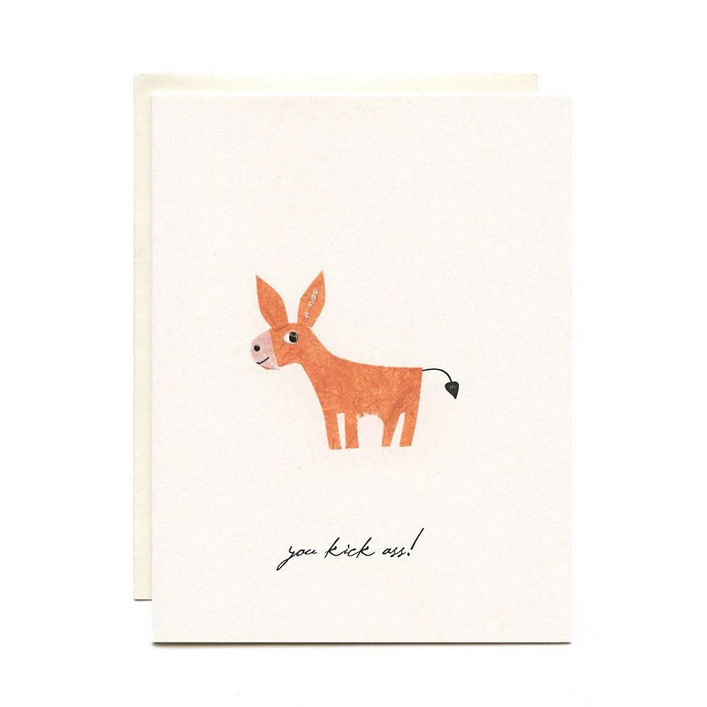 Donkey Congratulations Card