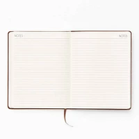 2024-2025 Paper Source Oatmeal Bookcloth Weekly Planner