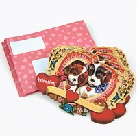 Puppy Dog Valentines Stationery Set