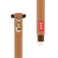 Teddy Bear Red Erasable Gel Pen