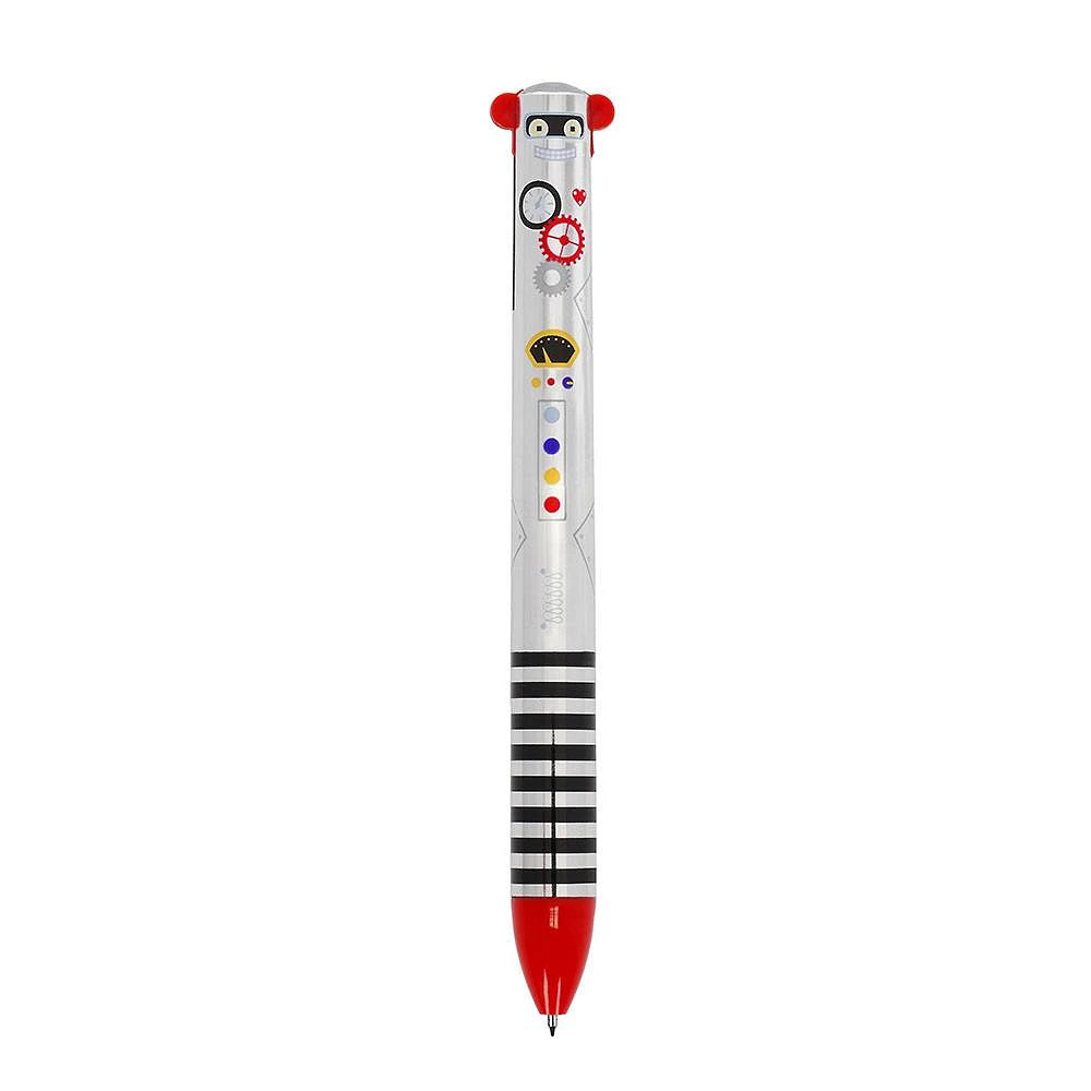 Legami Two-Colour Ballpoint Pen - Click&Clack - Robot