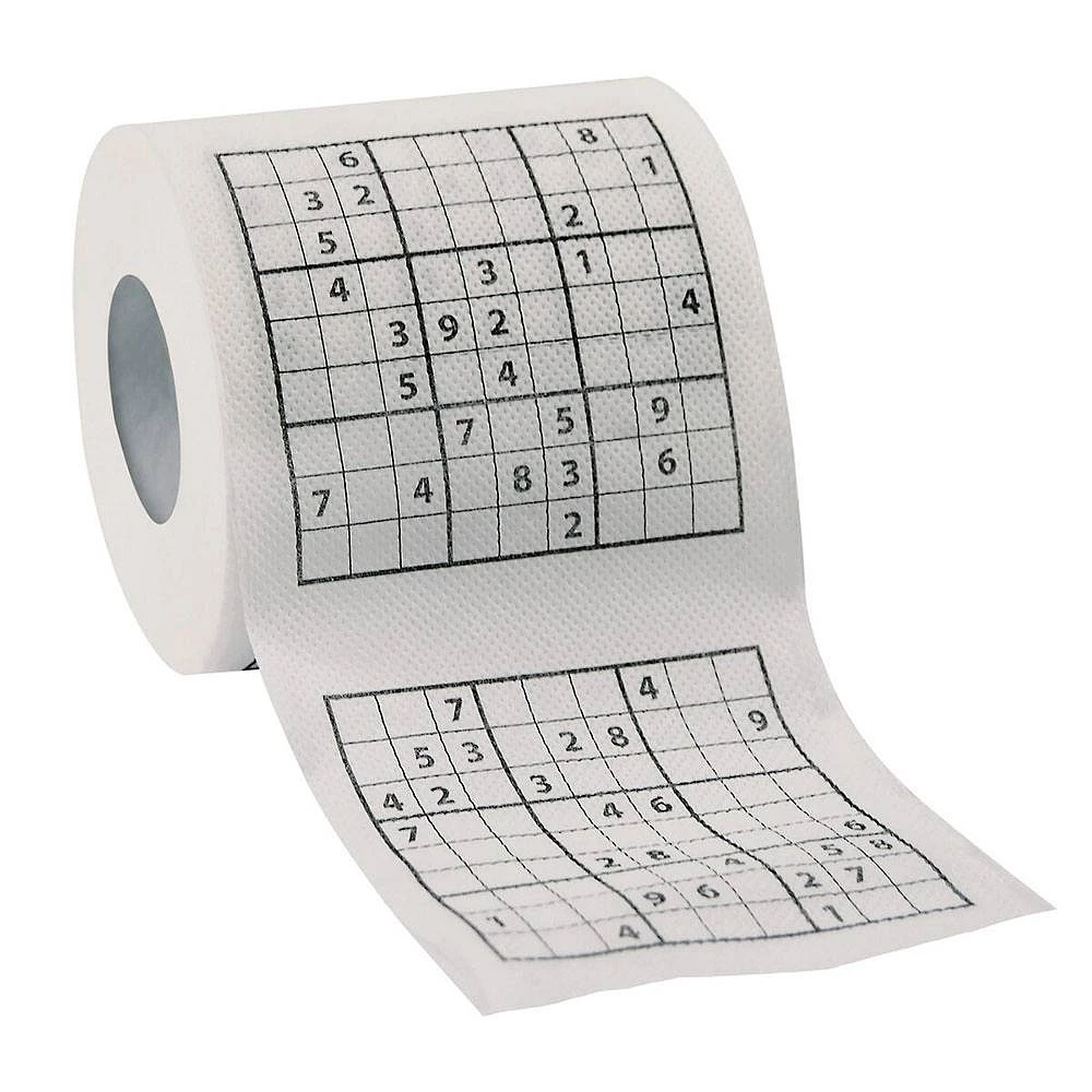 Sudoku Toilet Roll