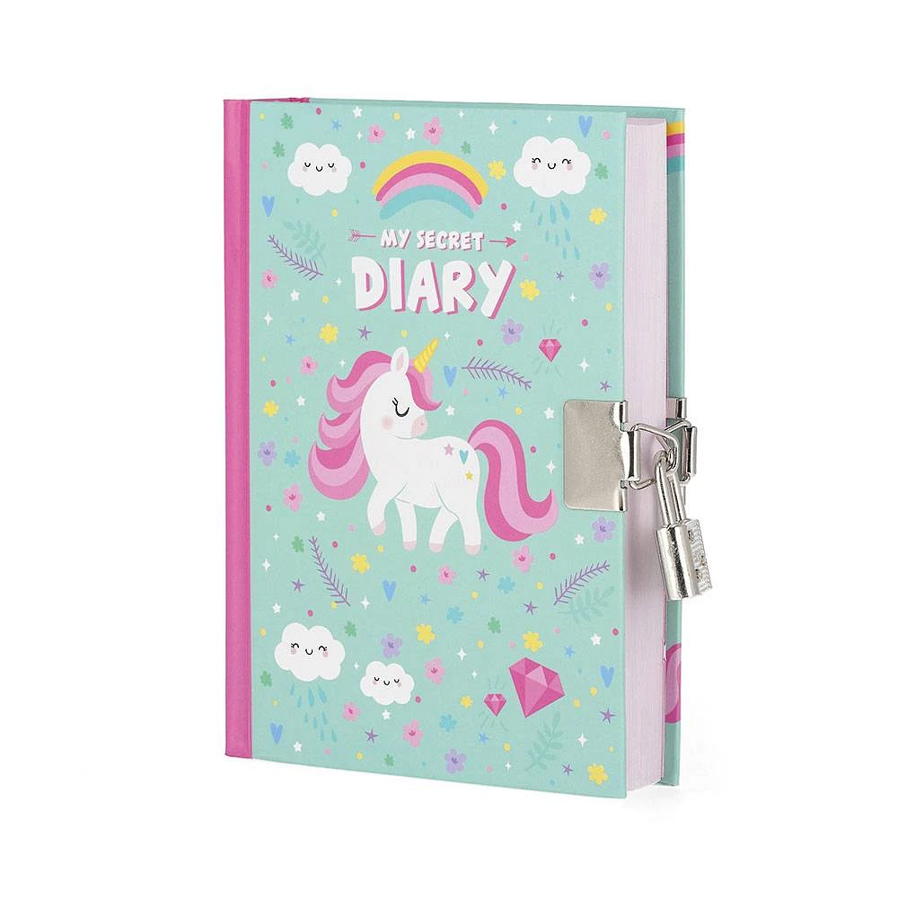 Legami Unicorn Secret Diary With Padlock