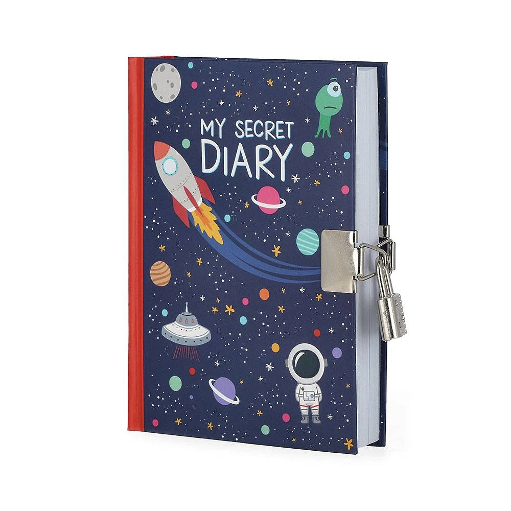 Legami Secret Diary With Padlock - Space