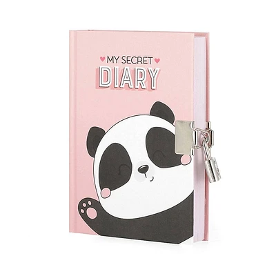 Legami Panda Secret Diary With Padlock