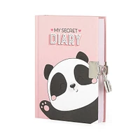 Legami Panda Secret Diary With Padlock