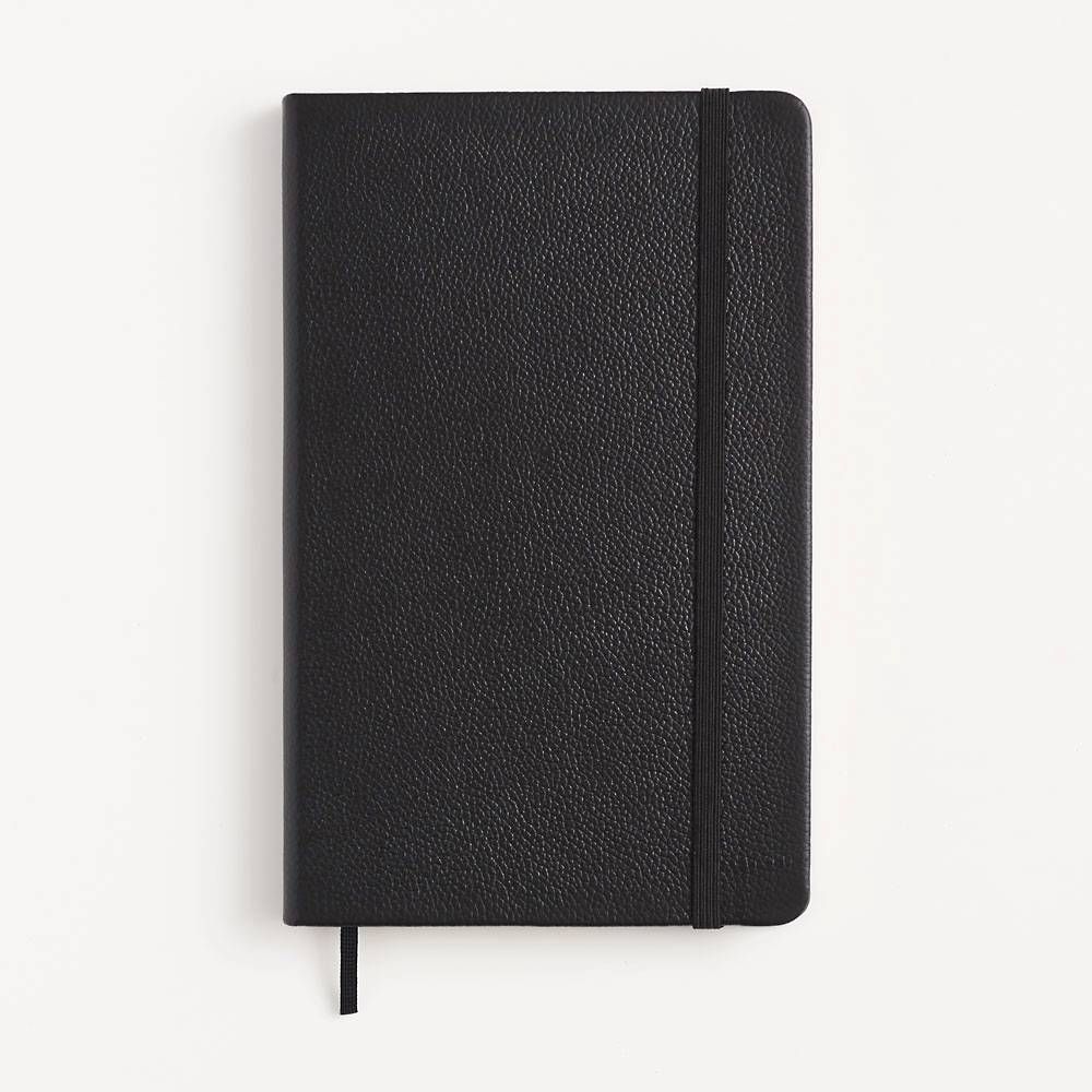 Black Leather Journal Gift Set