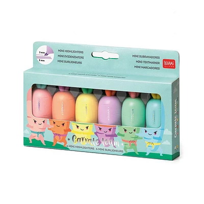 Legami Carrot Mini Highlighters