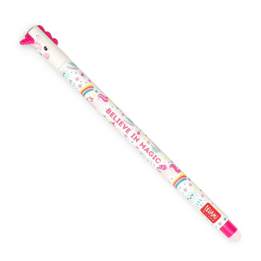 Pink Unicorn Erasable Gel Pen