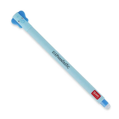 Elephant Blue Erasable Gel Pen