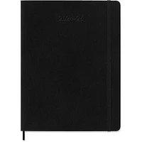 2024-2025 Moleskine Black Weekly Planner & Notebook