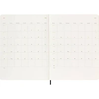 2024-2025 Moleskine Black Weekly Planner & Notebook