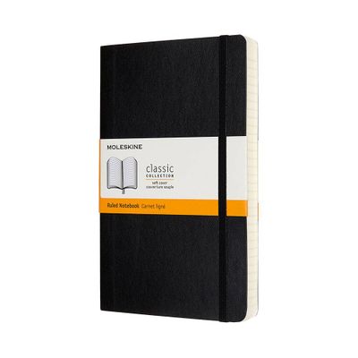 Moleskine Black Soft Cover Expanded Notebook