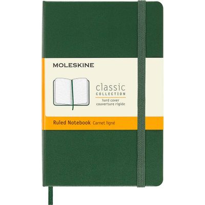 Moleskine Myrtle Green Hardcover Pocket Classic Notebook