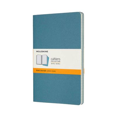 Brisk Blue Cahier Moleskine Journal