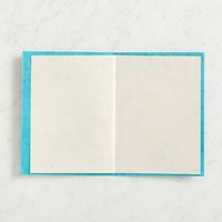 Gold Brush on Sea Green A2 Note Cards