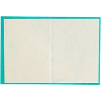 Gold Brush on Sea Green A2 Note Cards