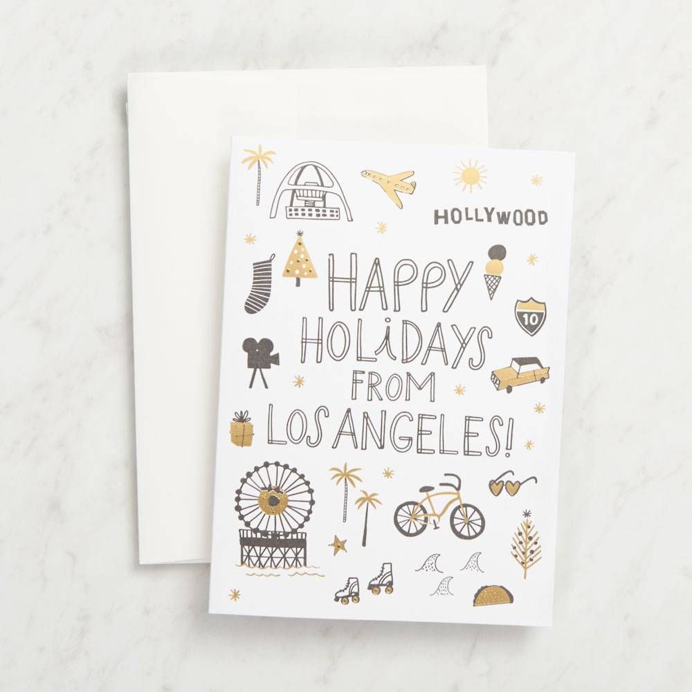 LA Holiday Card Set