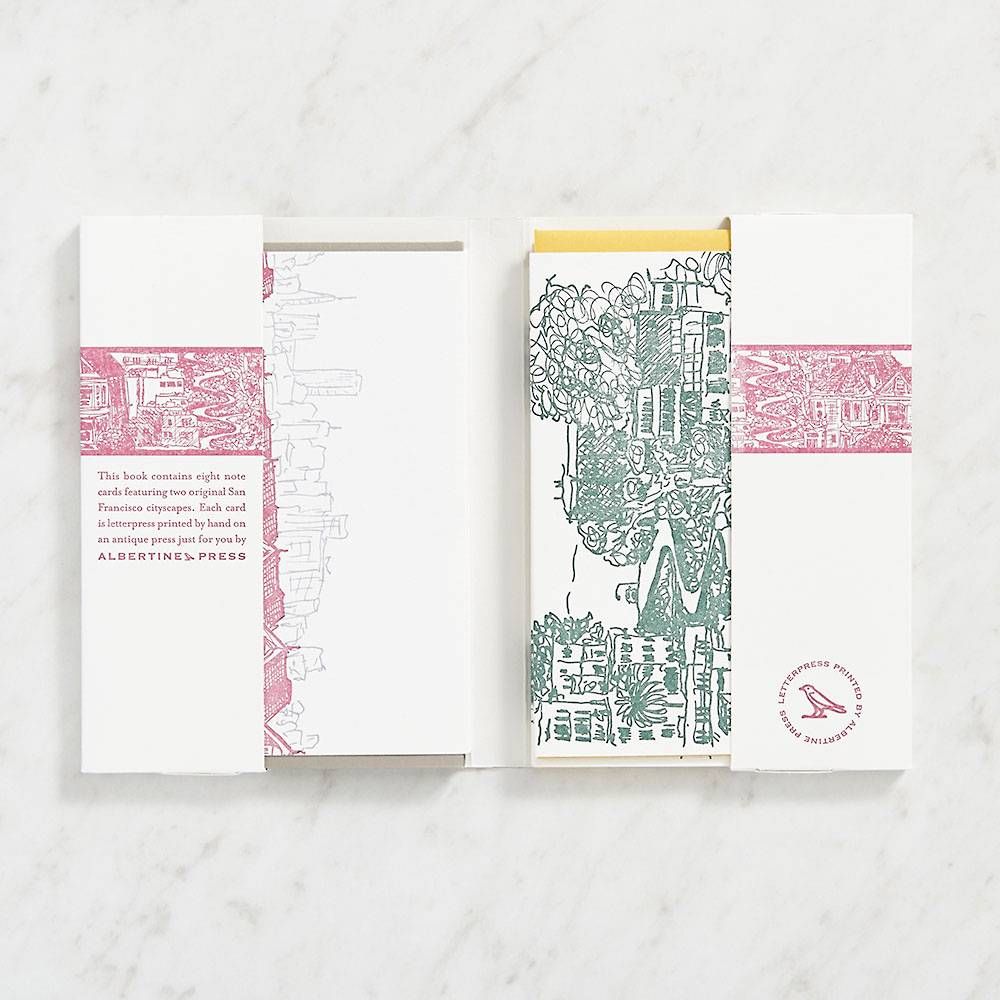 San Francisco City Scapes Stationery Set