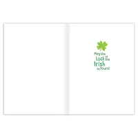 Shamrocks & Horseshoes St. Patrick's Day Card