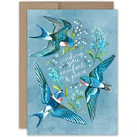 Comfort & Peace Sympathy Card