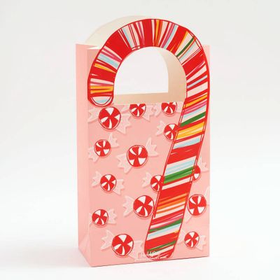 Candy Cane Gift Bag