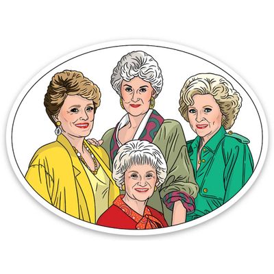 Golden Girls Vinyl Sticker