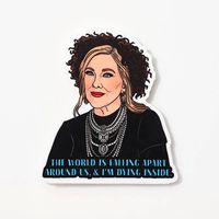 Dying Inside Vinyl Sticker