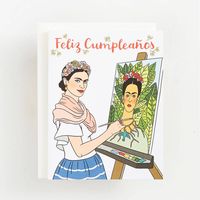 Feliz Cumpleanos Frida Birthday Card