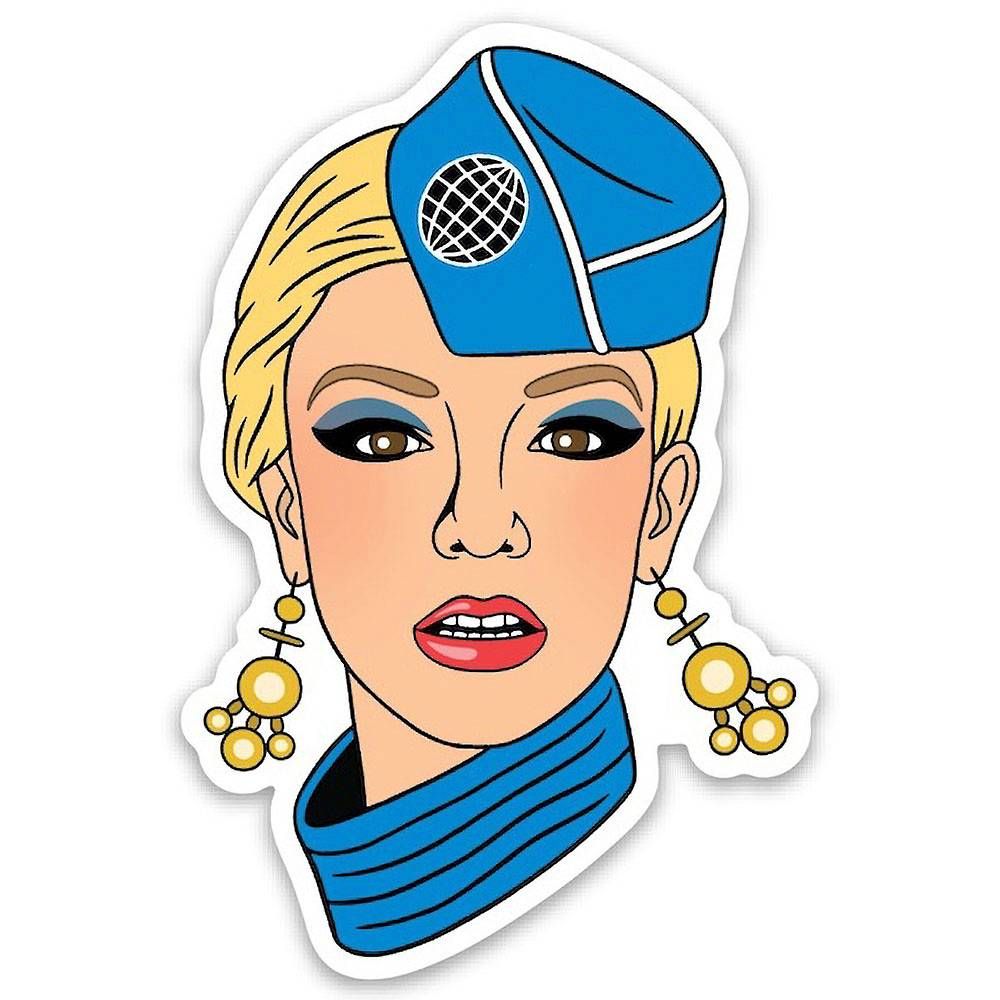 Britney Vinyl Sticker