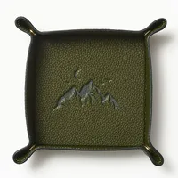 Green Leatherette Catchall